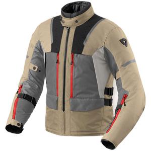Veste moto Revit Offtrack 2 H2O gris sable