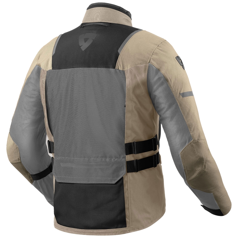Veste moto Revit Offtrack 2 H2O gris sable