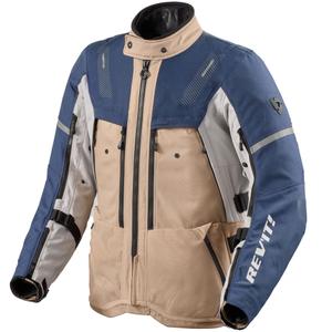 Veste moto Revit Sand 5 H2O bleu sable