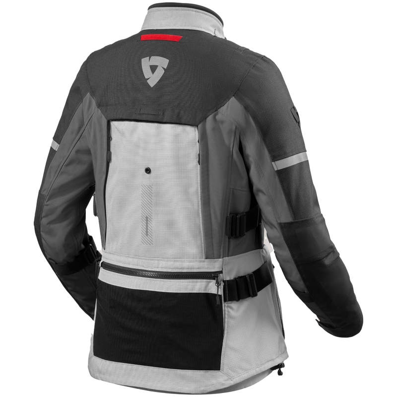 Veste moto femme Revit Sand 5 H2O argent-anthracite