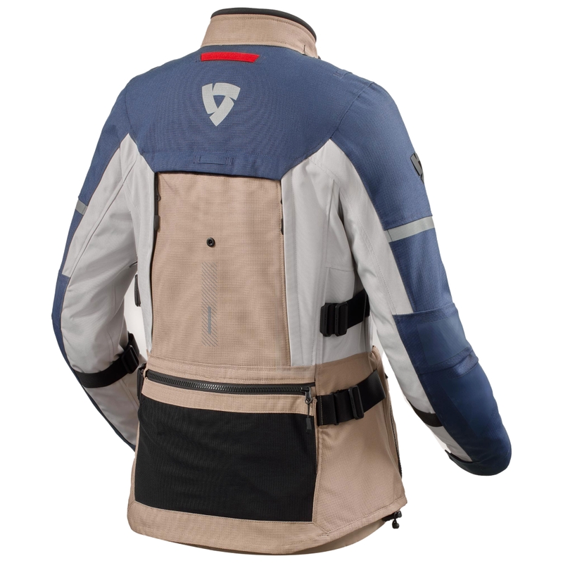 Veste moto femme Revit Sand 5 H2O bleu sable