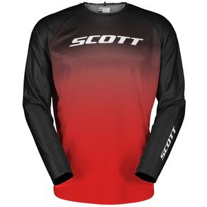 Maillot motocross SCOTT EVO Swap noir-rouge