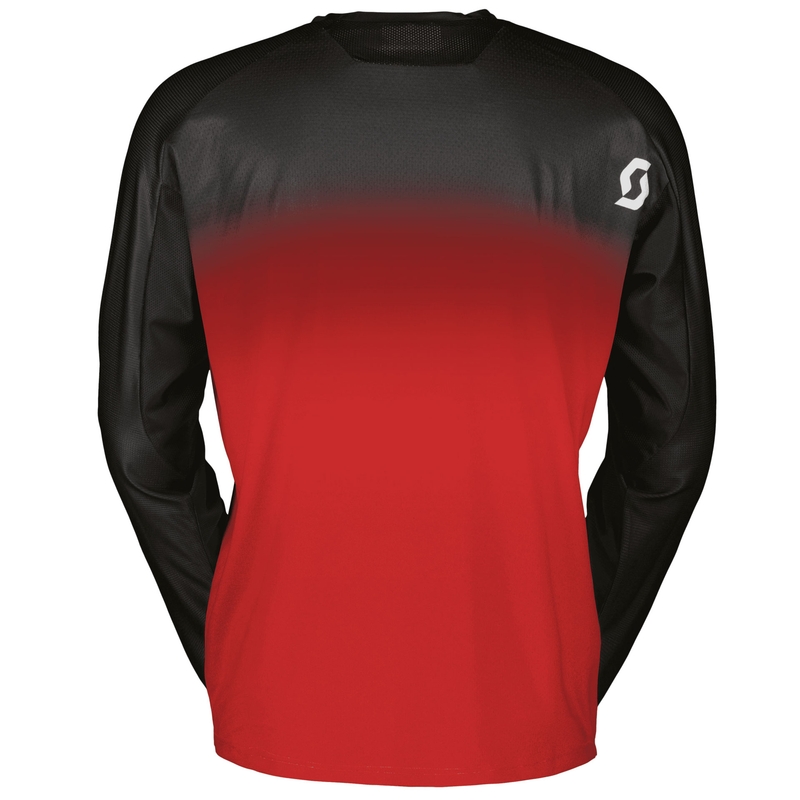 Maillot motocross SCOTT EVO Swap noir-rouge soldes