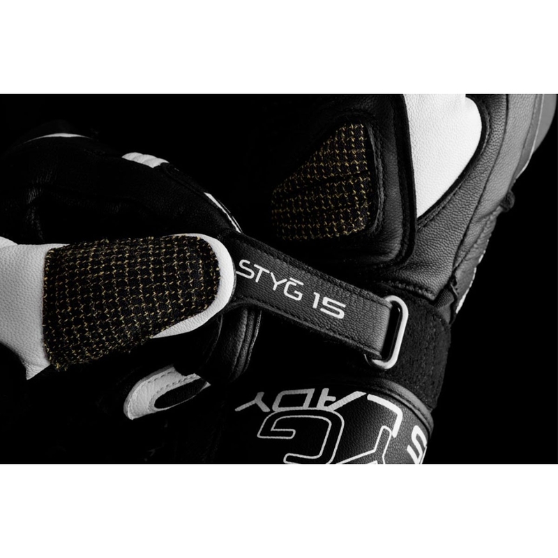 Gants moto femme Furygan Styg 15 Lady noir-blanc