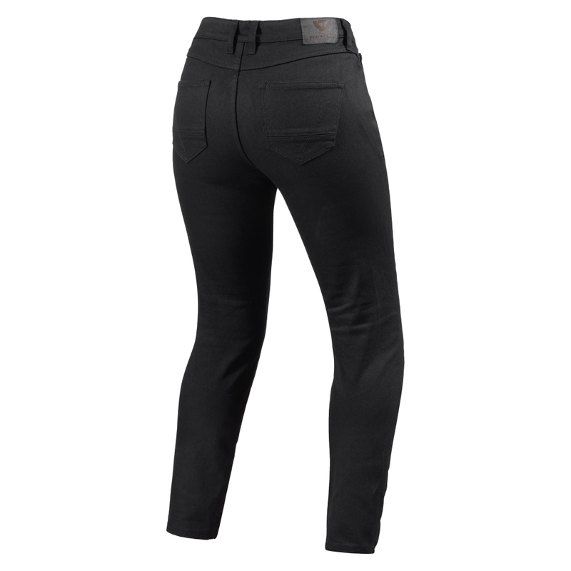 Jean skinny moto pour femme Revit Marzia noir