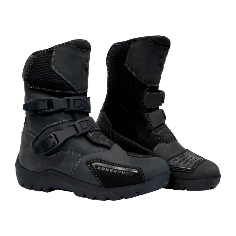 Bottes moto Street Racer Adventure Low WP noir - II. qualité