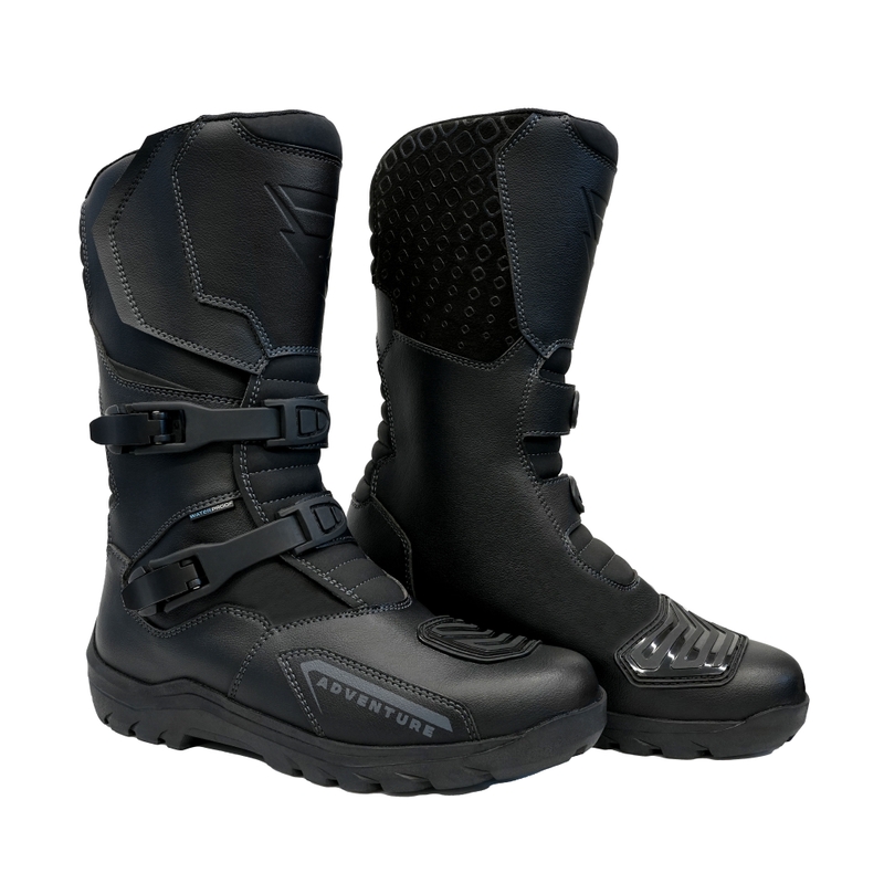 Bottes moto Street Racer Adventure WP noir - II. qualité