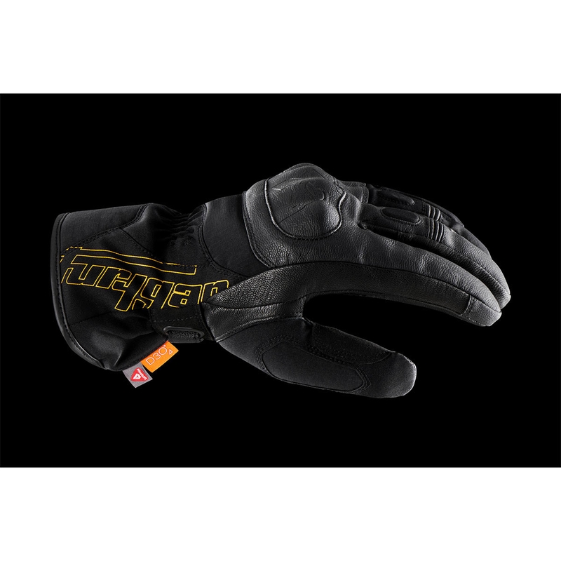 Gants de moto femme Furygan Oslo D3O® PrimaLoft® Lady, noir et or