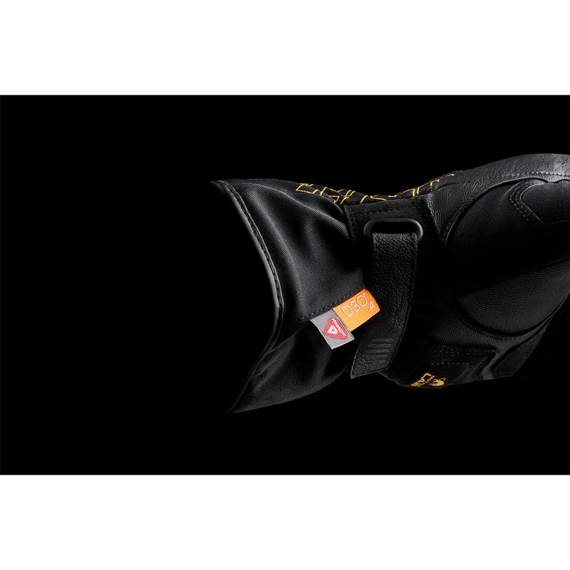 Gants de moto femme Furygan Oslo D3O® PrimaLoft® Lady, noir et or