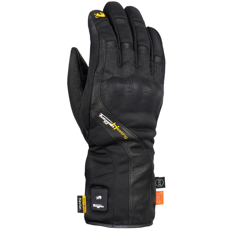 Gants de moto Furygan Heat X Kevlar® Lady noirs