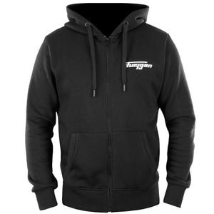 Sweat zippé Furygan Corpo Noir-Blanc