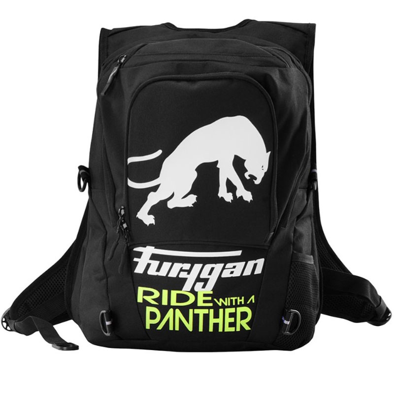Sac à dos Furygan Thunder Evo 2 noir-jaune fluo