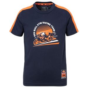 T-shirt KTM Red Bull Racing Grid pour enfant Bleu-Orange
