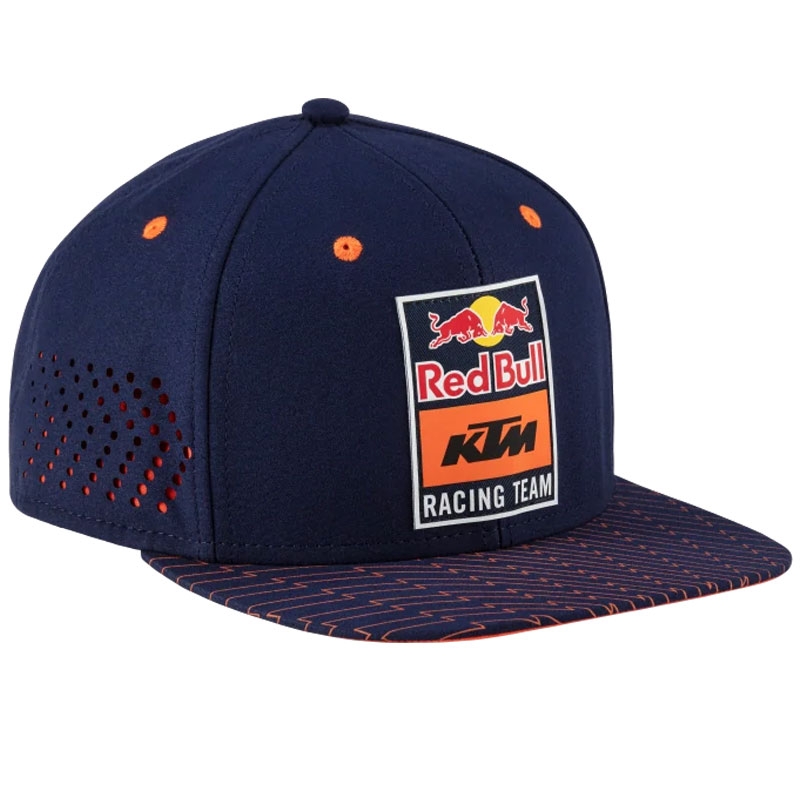 Casquette plate KTM Red Bull Racing Grid bleu-orange