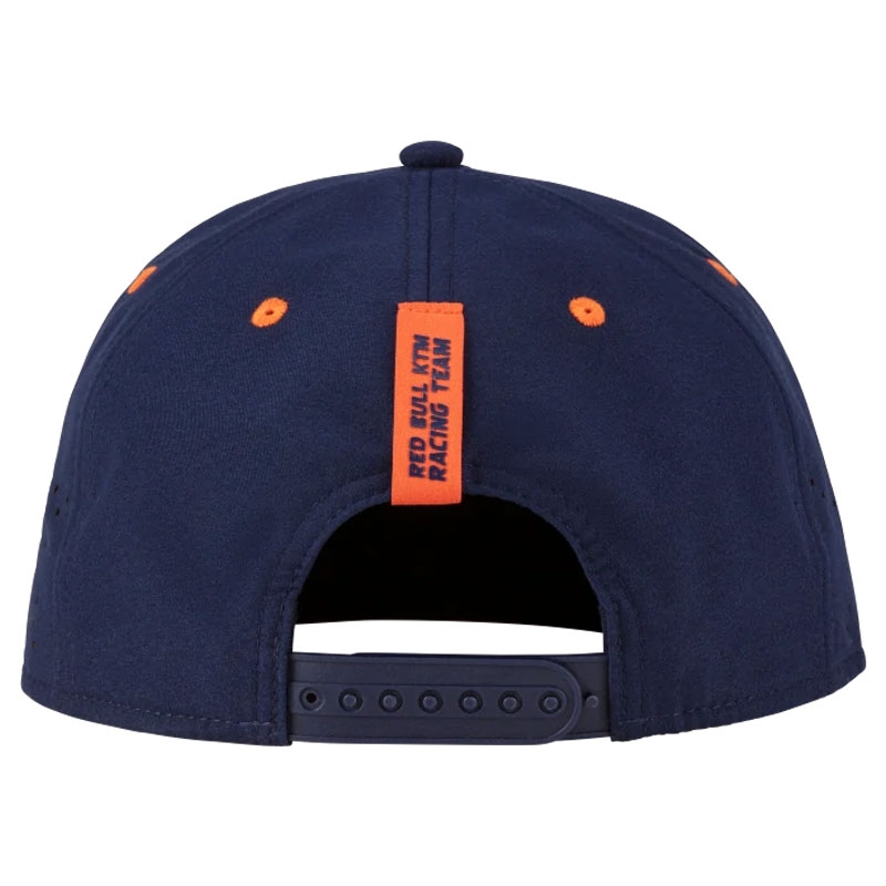 Casquette plate KTM Red Bull Racing Grid bleu-orange