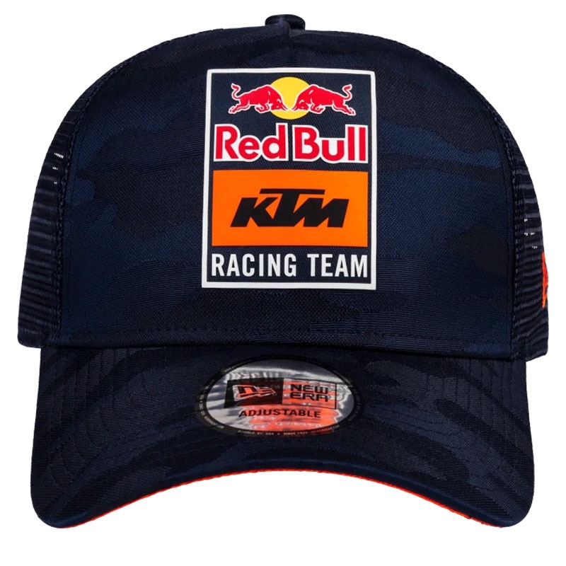 Casquette Trucker KTM Red Bull Racing Grid bleu-orange
