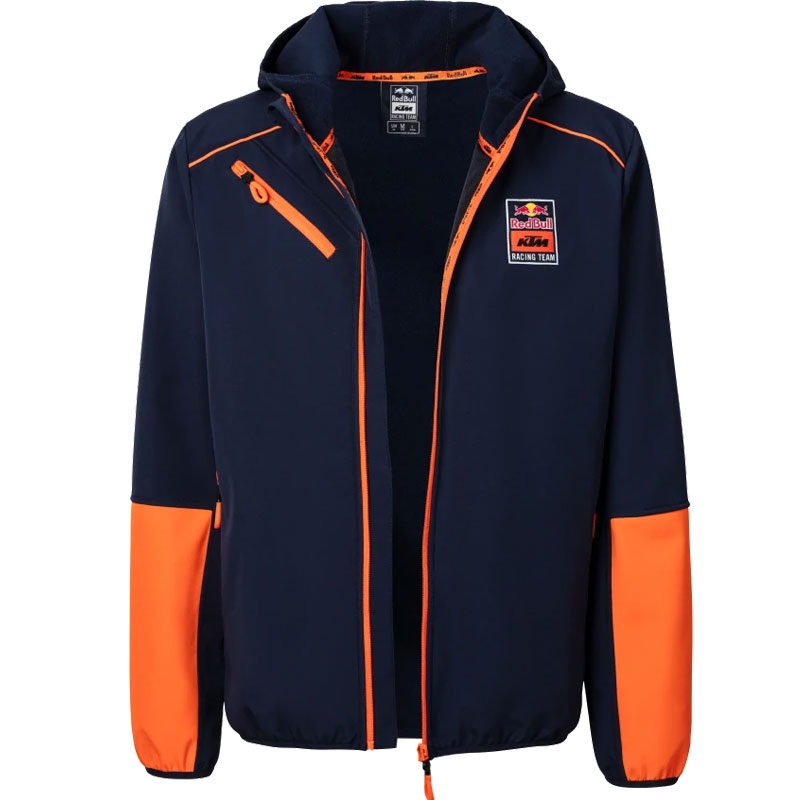 Veste softshell KTM Red Bull Racing Grid bleu-orange