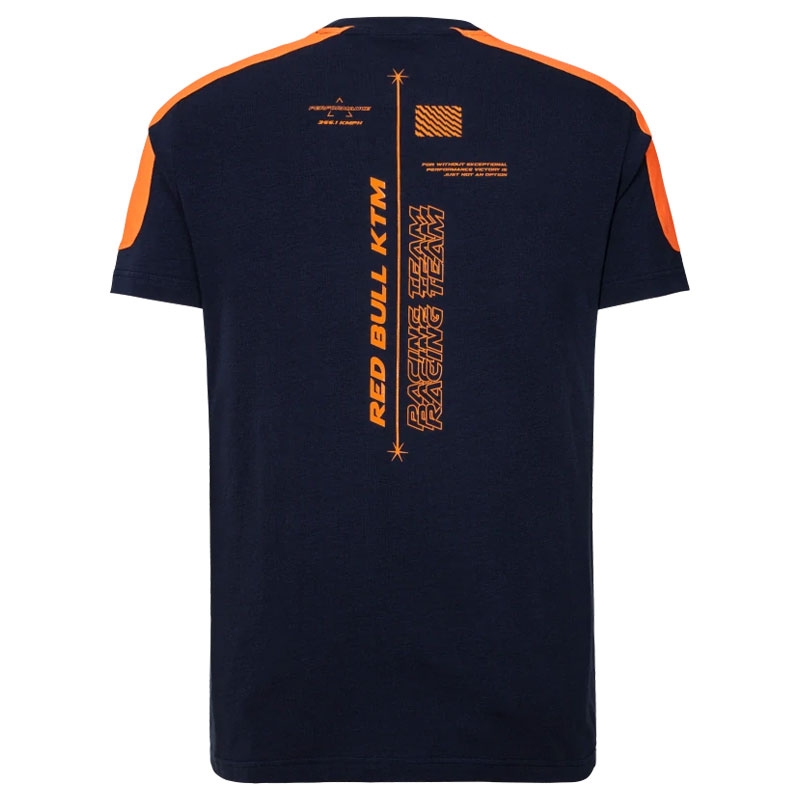 T-shirt KTM Red Bull Racing Grid bleu-orange