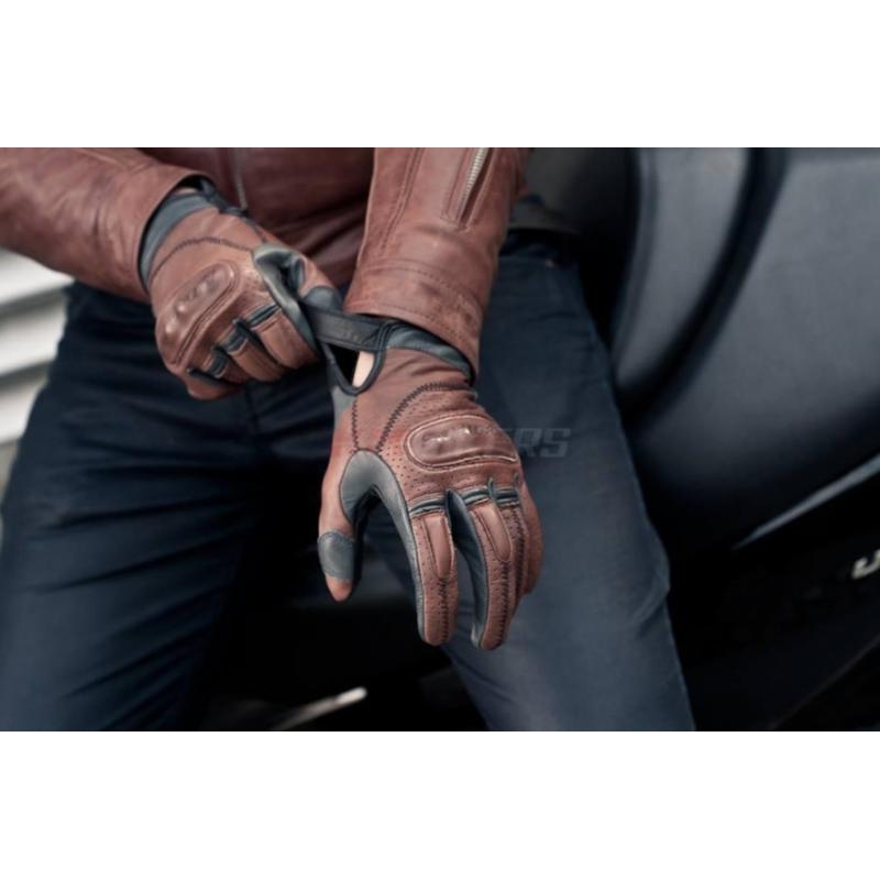 Gants bruns Shima Caliber
