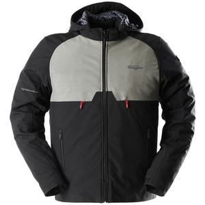Veste moto Furygan Addax noir-vert kaki