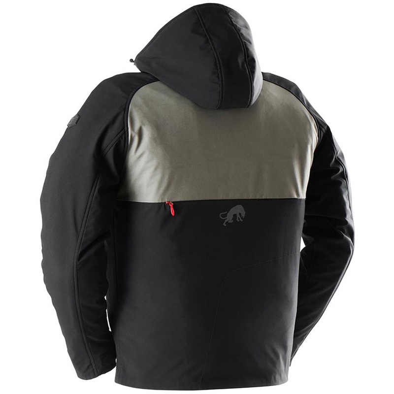 Veste moto Furygan Addax noir-vert kaki