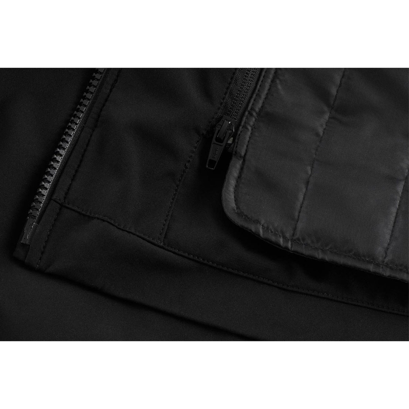 Veste moto Furygan Addax noir-vert kaki