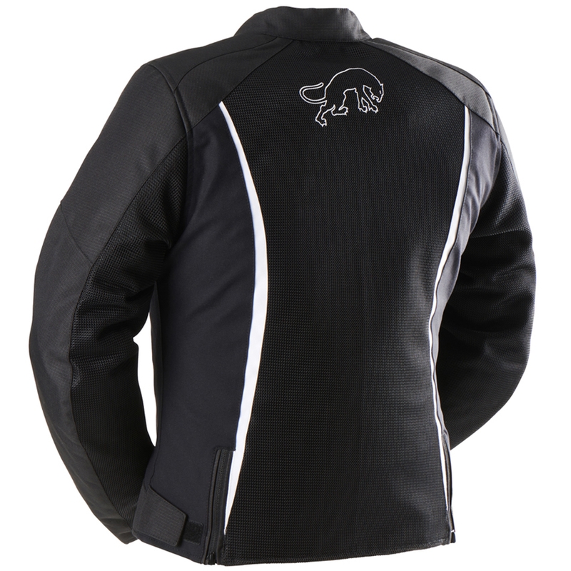 Veste moto 3 en 1 pour femme Furygan Odessa Vented noir-blanc