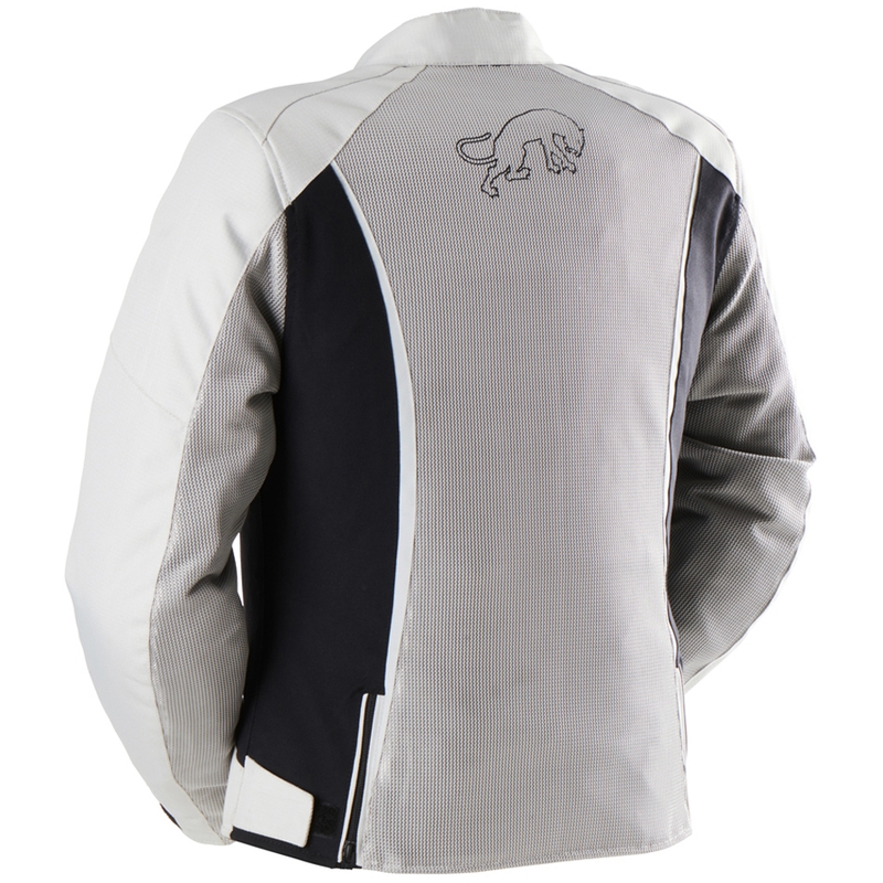Blouson moto femme Furygan Odessa Vented 3 en 1 beige-noir