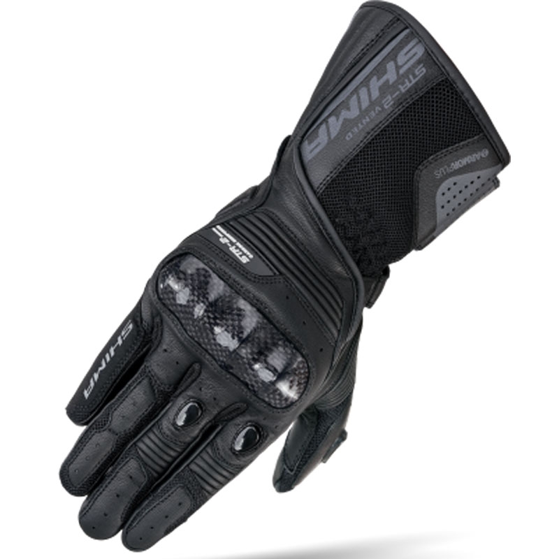 Gants moto Shima STR-2 Vent noir