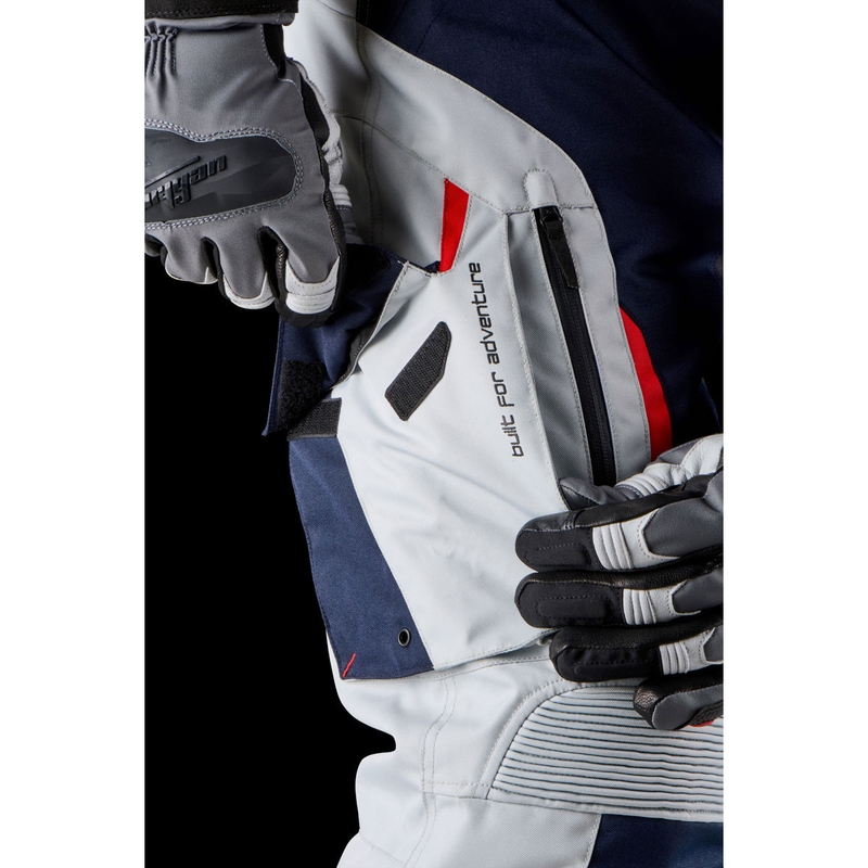 Pantalon moto Furygan Killington bleu-beige-rouge