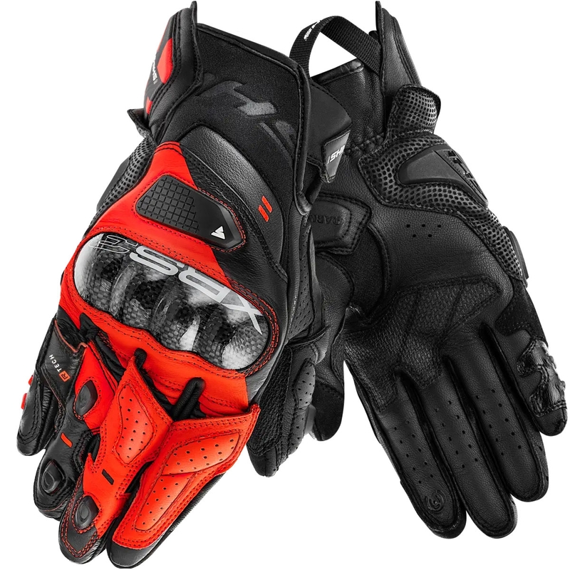 Gants de moto Shima XRS-3 rouges