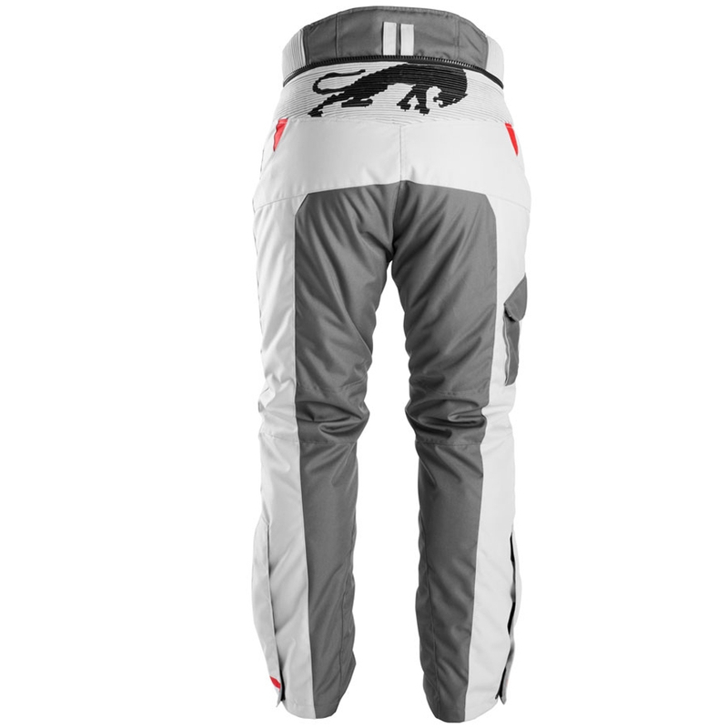 Pantalon moto Furygan Killington gris-beige-rouge
