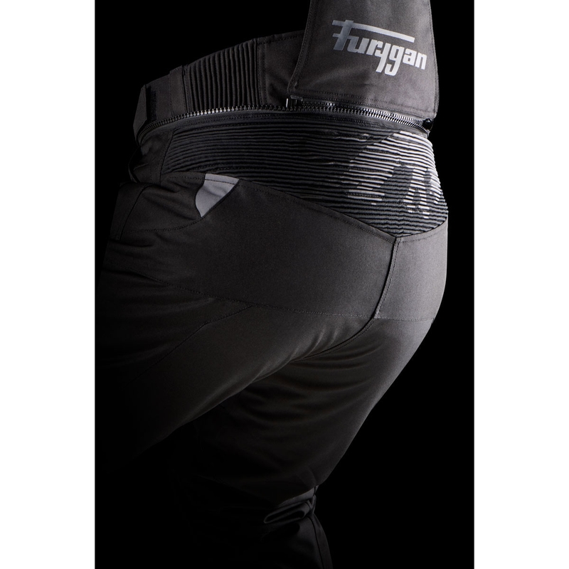 Pantalon moto Furygan Killington Lady noir-gris