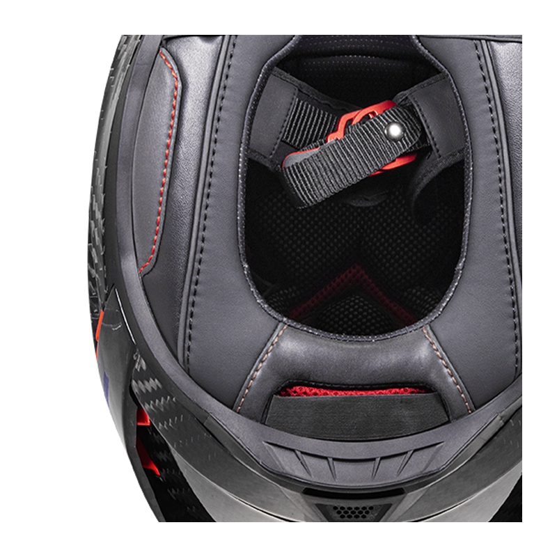 Casque moto intégral LS2 FF807 Dragon Carbon noir mat
