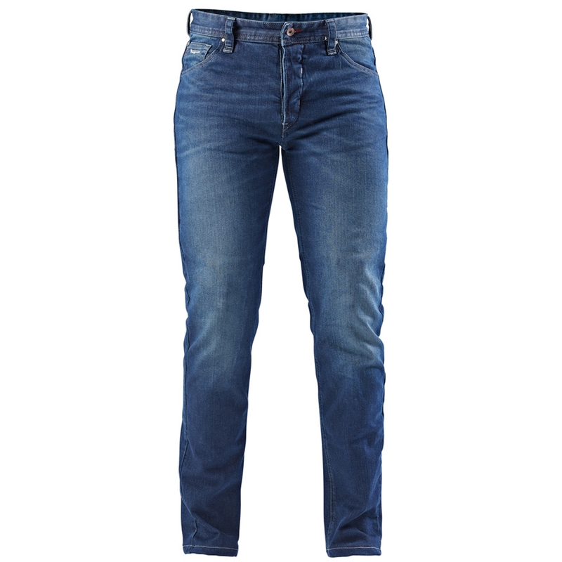Jean de moto droit Furygan D12 X Kevlar® bleu