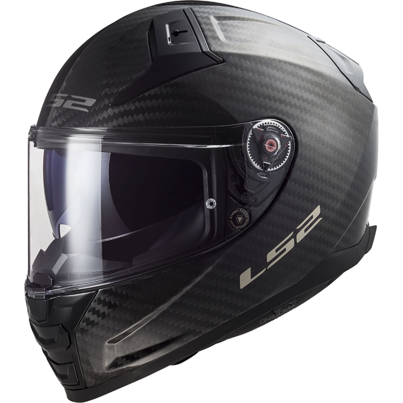 Casque moto intégral LS2 FF811 Vector II Carbon noir mat