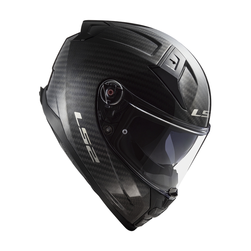 Casque moto intégral LS2 FF811 Vector II Carbon noir mat