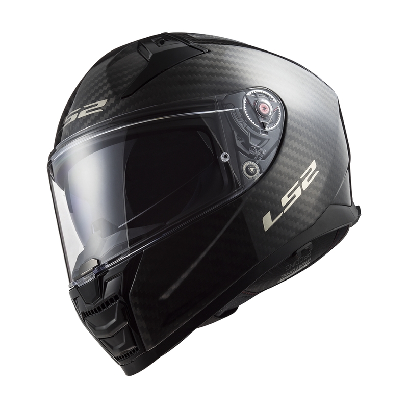 Casque moto intégral LS2 FF811 Vector II Carbon noir mat