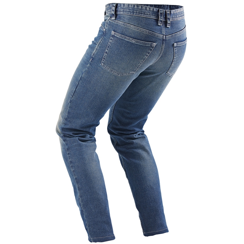 Jean de moto droit Furygan D12 X Kevlar® bleu clair délavé