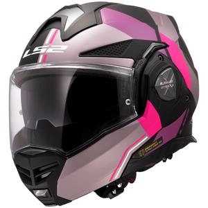 Casque moto modulable LS2 FF901 Advant X Ultra gris-violet