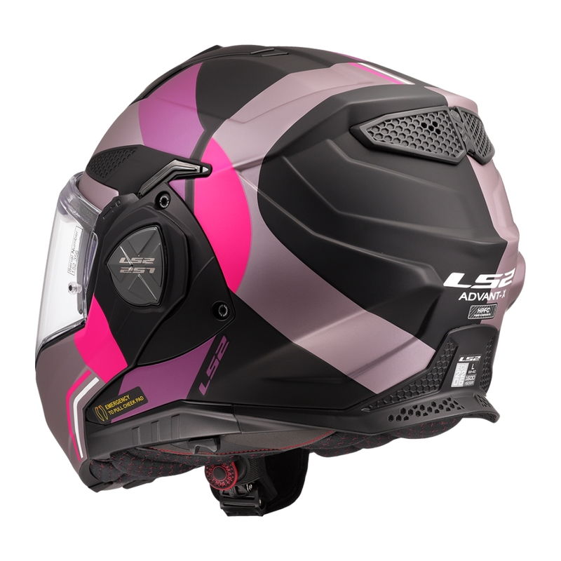 Casque moto modulable LS2 FF901 Advant X Ultra gris-violet
