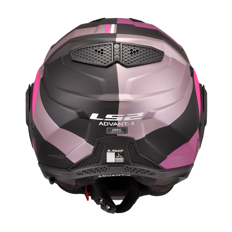Casque moto modulable LS2 FF901 Advant X Ultra gris-violet