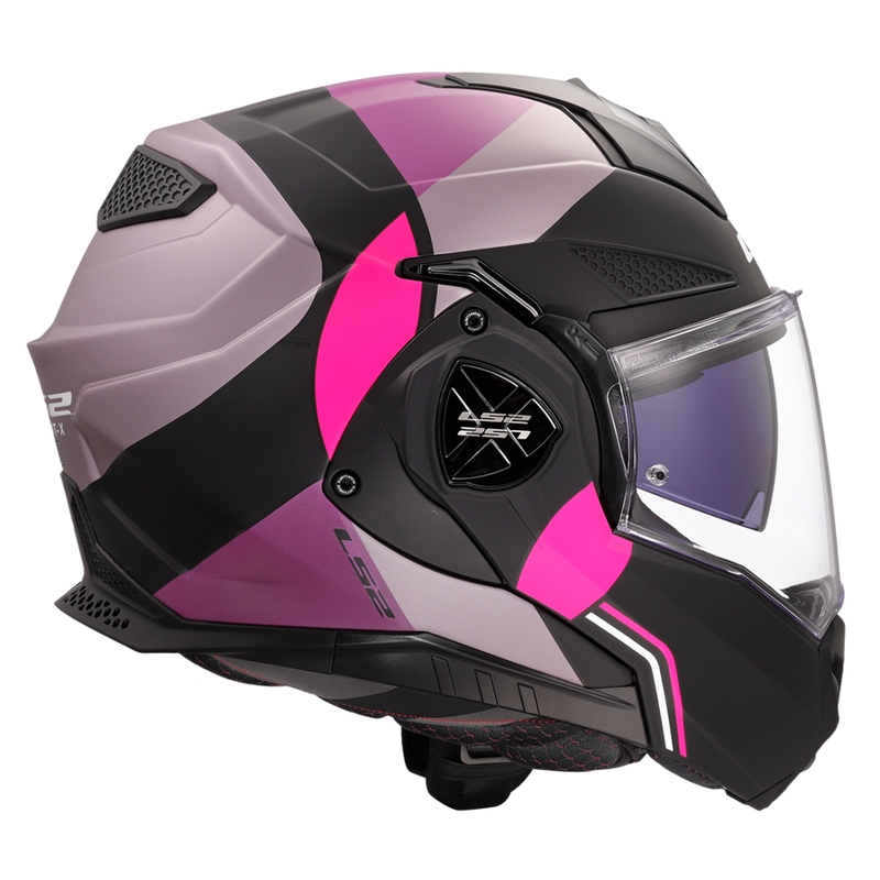 Casque moto modulable LS2 FF901 Advant X Ultra gris-violet