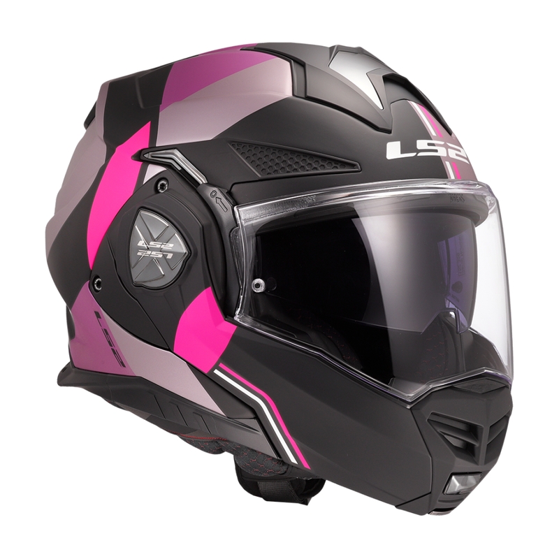 Casque moto modulable LS2 FF901 Advant X Ultra gris-violet