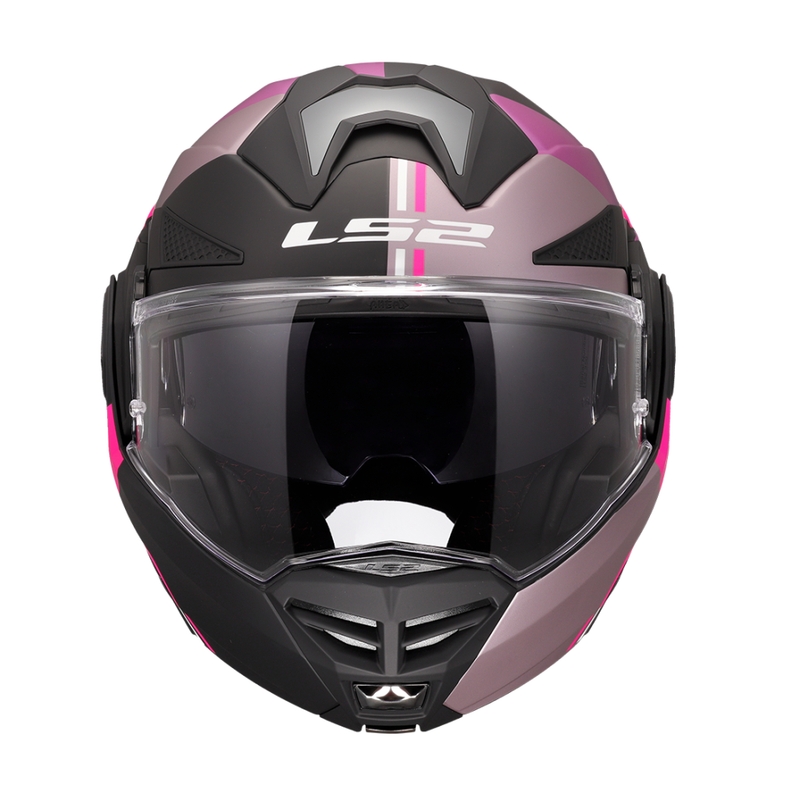 Casque moto modulable LS2 FF901 Advant X Ultra gris-violet