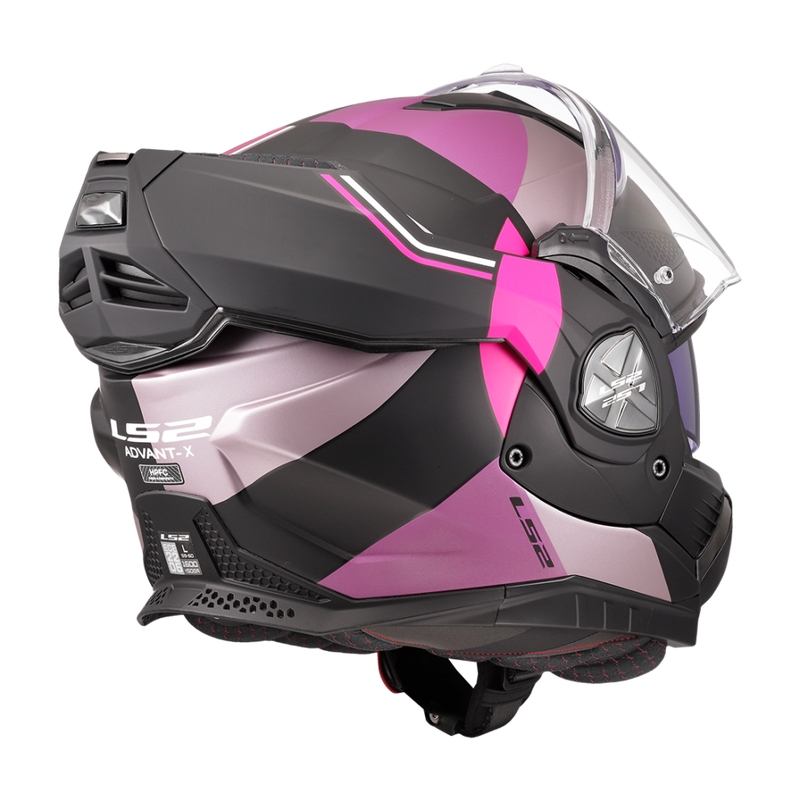 Casque moto modulable LS2 FF901 Advant X Ultra gris-violet