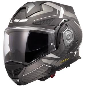 Casque moto modulable LS2 FF901 Advant XC Horizon gris argent