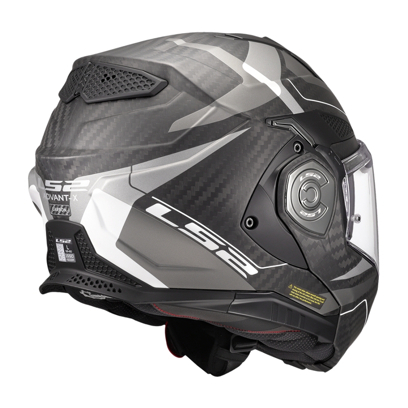 Casque moto modulable LS2 FF901 Advant XC Horizon gris argent