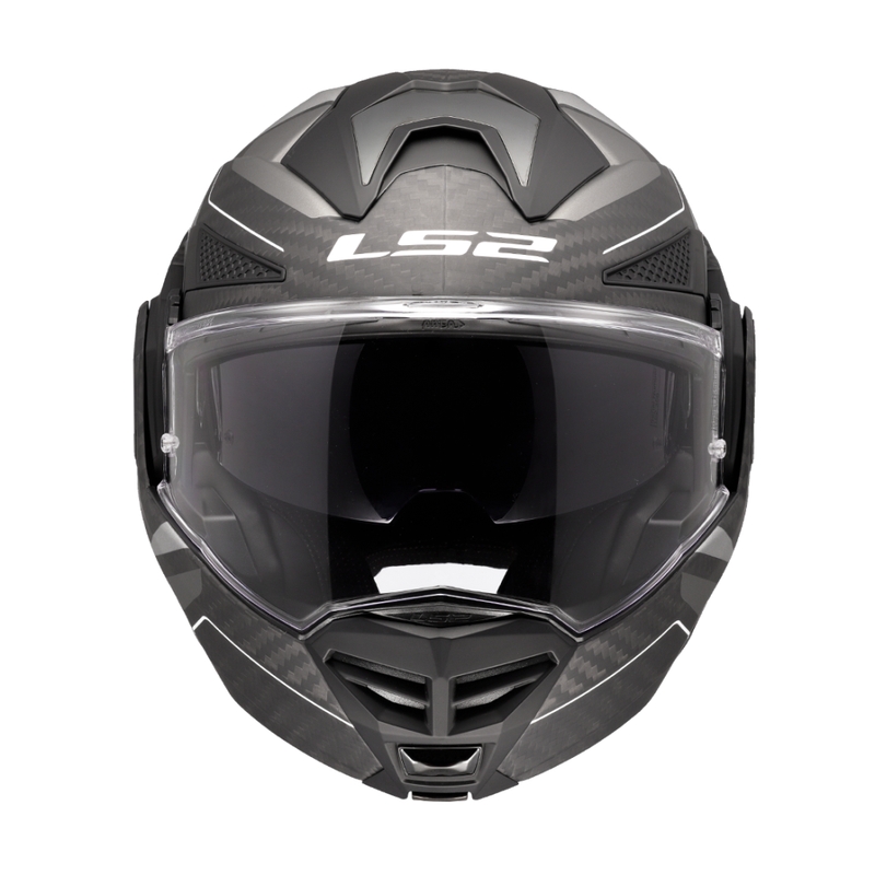 Casque moto modulable LS2 FF901 Advant XC Horizon gris argent