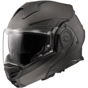 Casque moto modulable LS2 FF901 Advant X Solid Carbon noir mat